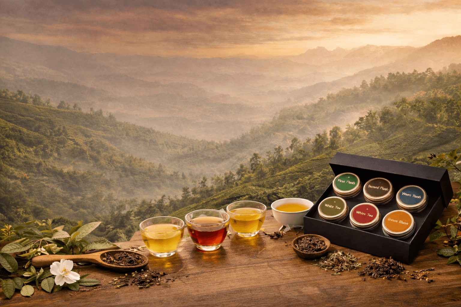 Six Teas. Six Flavours. One Perfect Introduction.