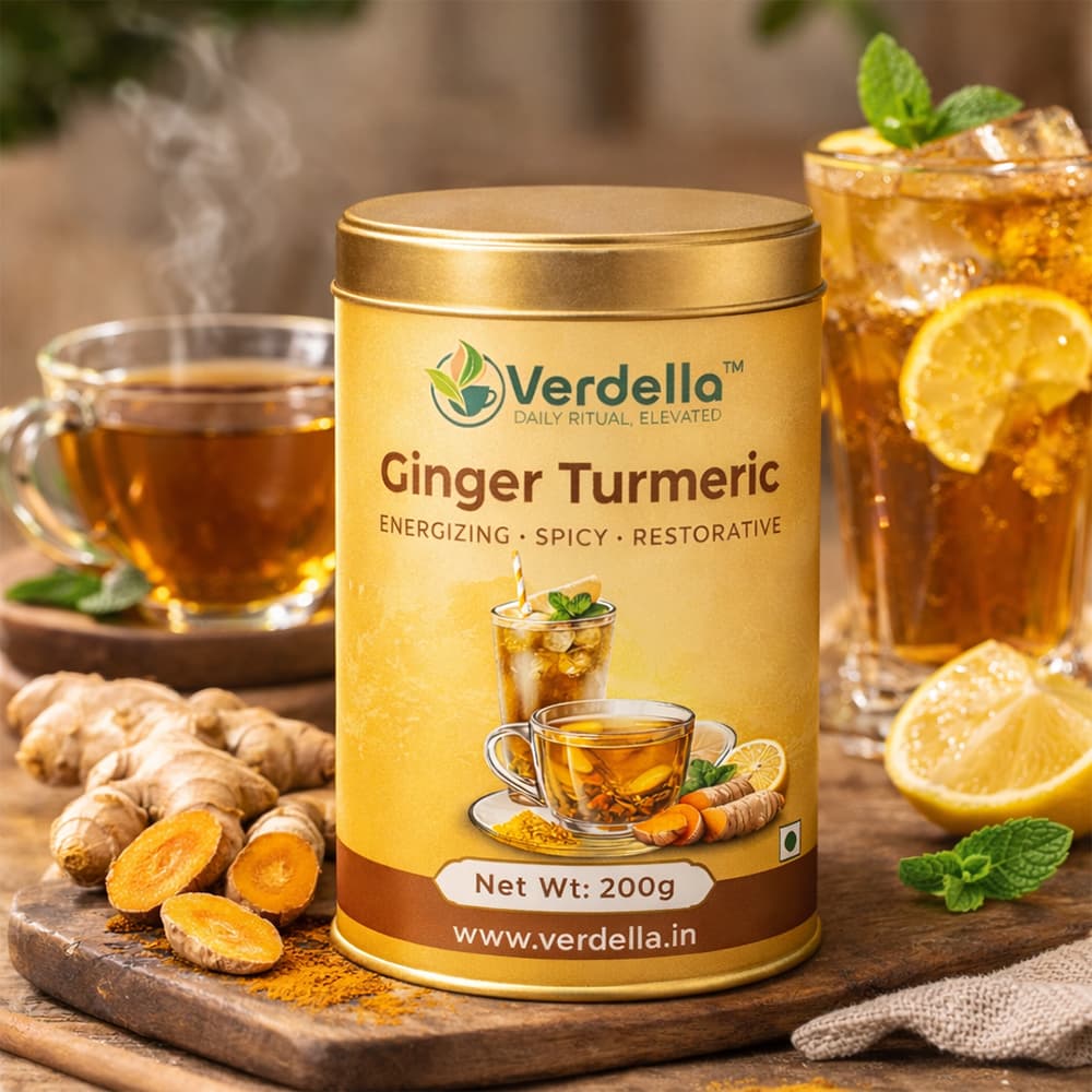 Ginger Turmeric Leaf Tea