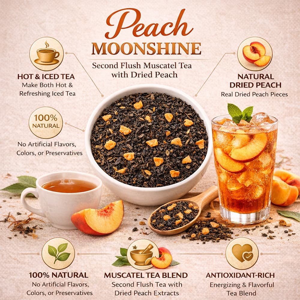 Peach Moonshine Leaf Tea thumbnail 2