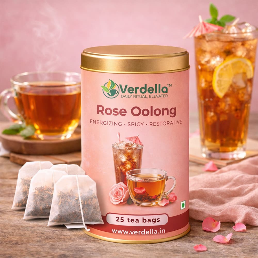 Rose Oolong Leaf Tea thumbnail 4