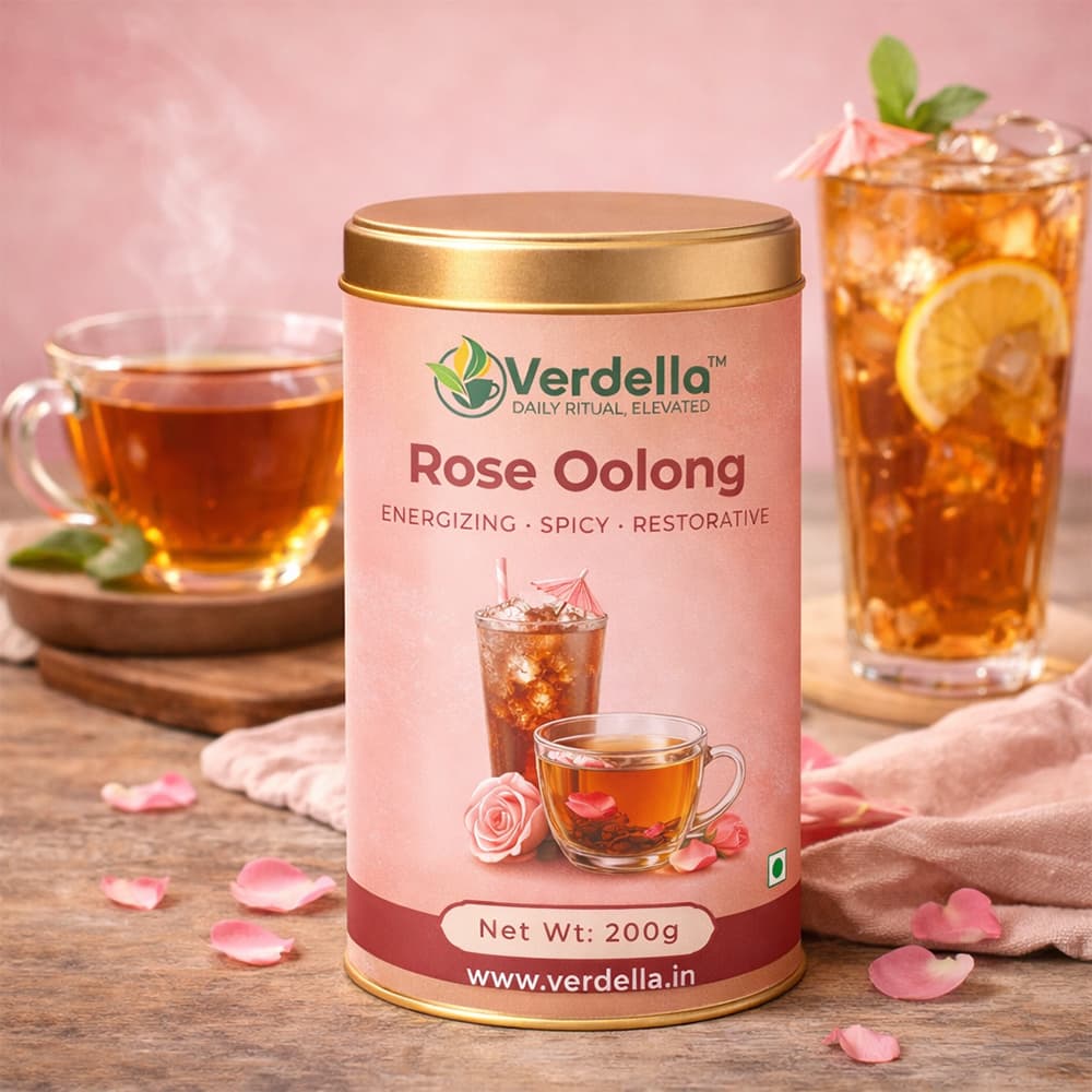 Rose Oolong Leaf Tea