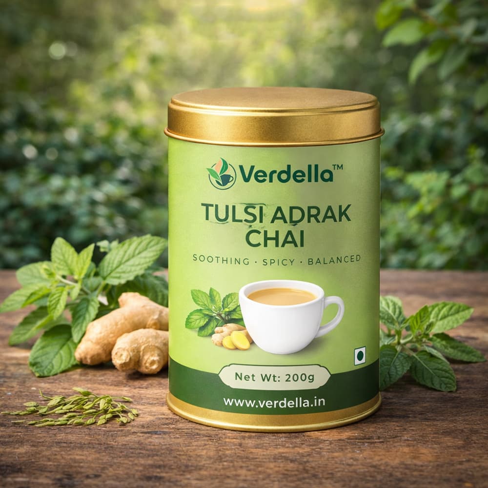 Tulsi Adrak Chai